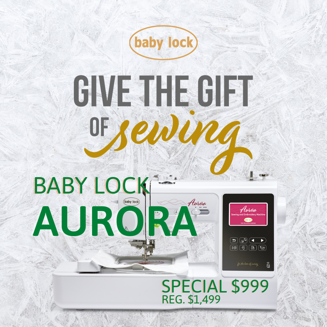 pic of baby lock aurora sewing and embroidery machine