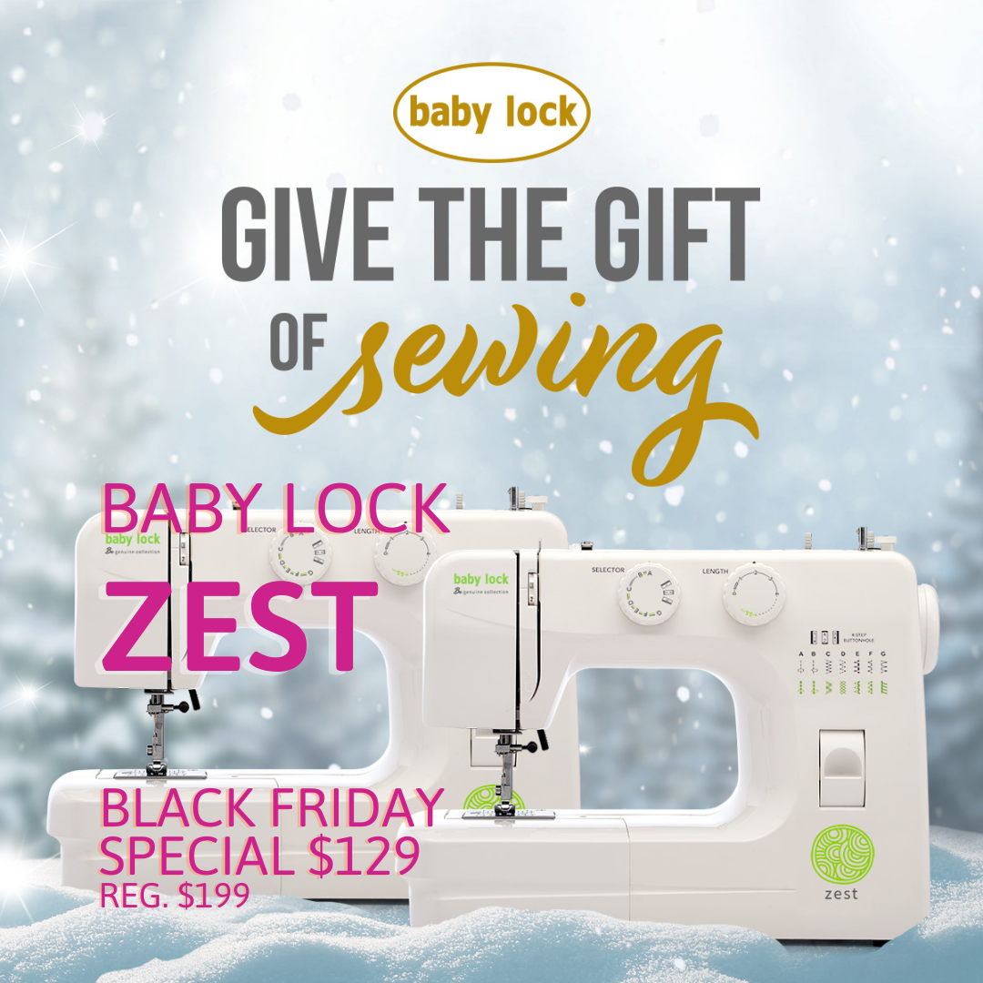 picture of baby lock zest sewing machine