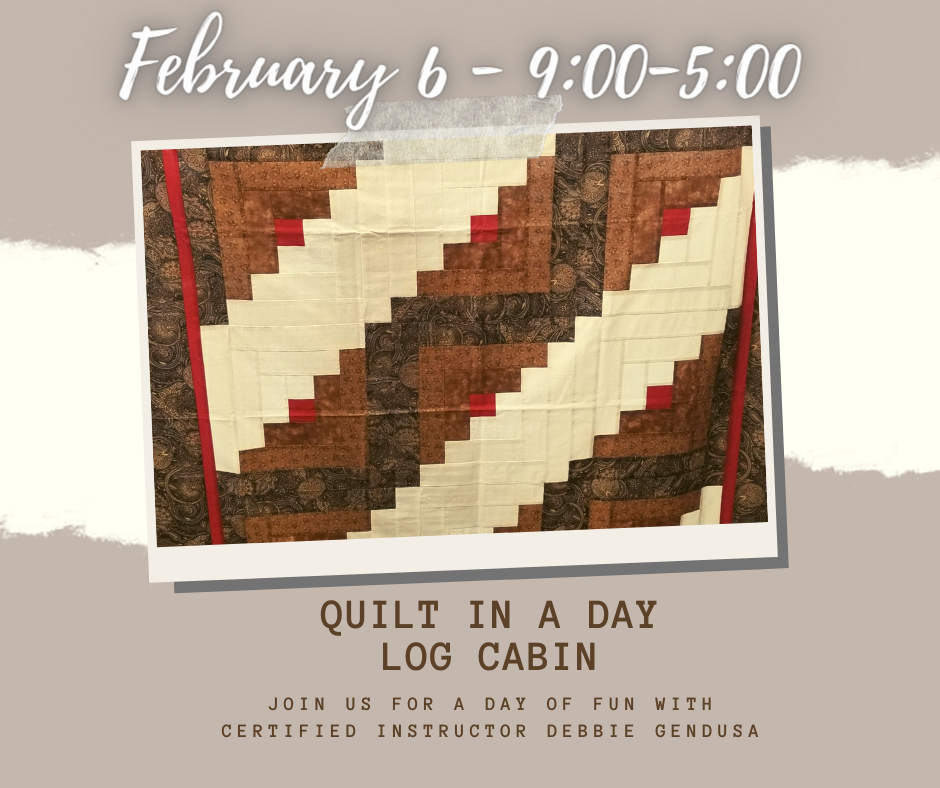 Quilt in a Day Log Cabin Quilt picture