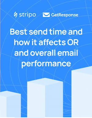Email marketing performance by Stripo & GetResponse