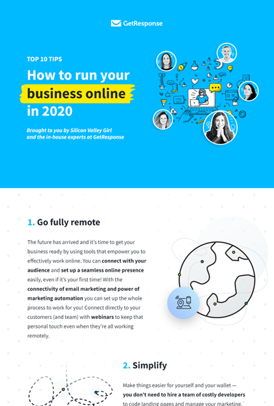 How to run your business online in 2020 – infographic.