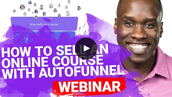 How to sell an online course with Autofunnel