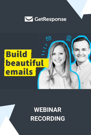 How to build beautiful emails – webinar recording.