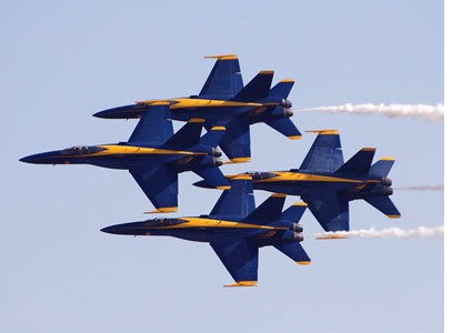 Turn on your images! You're missing the Blue Angels!