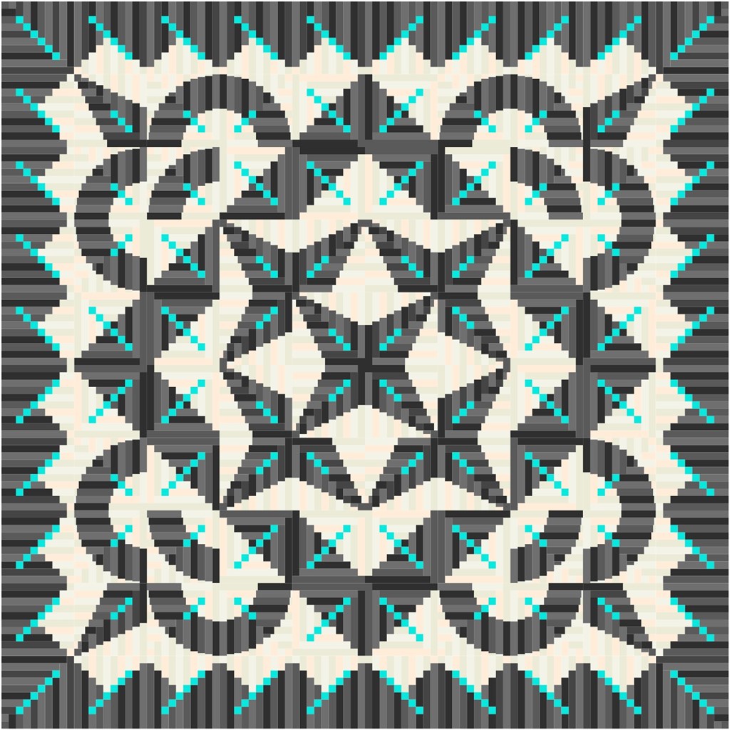 New Add-on for EQ8: Log Cabin Quilts by Judy Martin