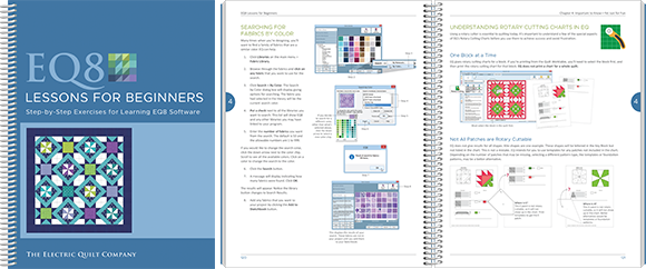 EQ8 Lessons for Beginners: This is the best place to start–even if you're not a beginner. This book introduces you to all three worktables in EQ8 and covers the most popular features! View this book >