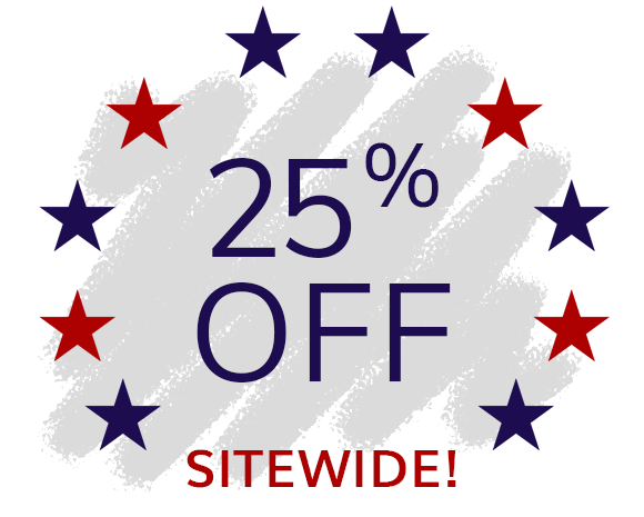 25% off Sitewide!