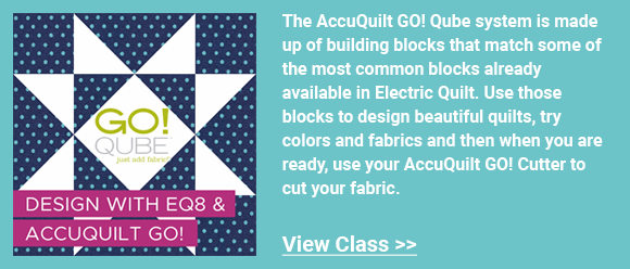 Design with EQ8 and AccuQuilt GO!