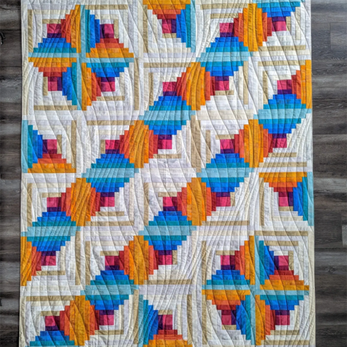 Jessica Lemon  Congratulations to EQ user, Jessica Lemon on her first self-produced pattern! She used EQ8 to design this beauty and you can see it in the   Calliope Quilts booth at the AQS show if you're going to Grand Rapids! See more of Jessica's work on her Instagram, @lemon_quilts.  P.s. Stop by our booth too! (#1206)