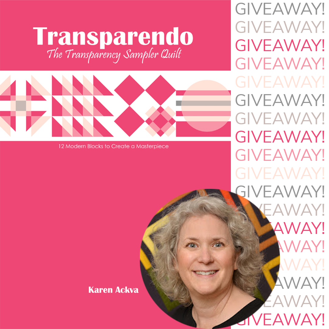 Q+A & Giveaway!  Have you entered yet? Quilt designer, instructor, and long-time EQ user, Karen Ackva, just published her first book! Check out the Q&A and enter to win a copy! Read Q&A >