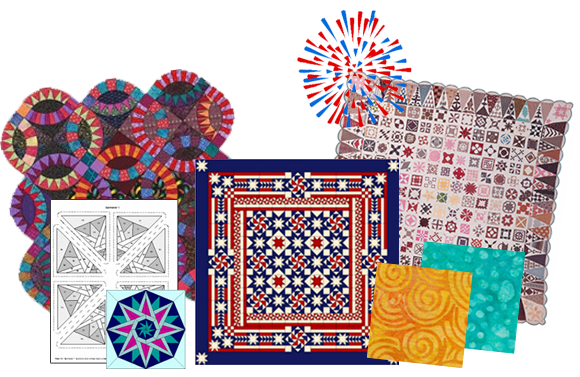 25% off all add-ons for EQ!  Use code JULY25 in cart.  Download EQ add-ons for more blocks, fabrics, and quilts to play with! There over 150 to choose from! Scroll down to see our top sellers for this year so far!