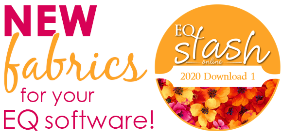 New fabrics for your EQ software - EQ Stash Online 2020-01