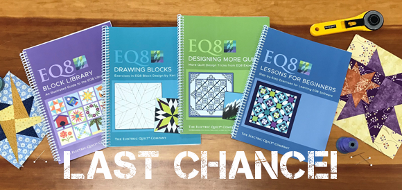 20% off EQ8 Books!  Use code: BOOKSALE