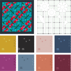 EQ Freebies  Don't miss this month's free downloads, fabric giveaway, and lesson for EQ8!  Project of the Month: Cheerful Cherries  Fabric of the Month: Decostitch Elements from Art Gallery (and fabric giveaway!)  EQ8 Design & Discover lesson: Drawing a Pieced and Applique Block