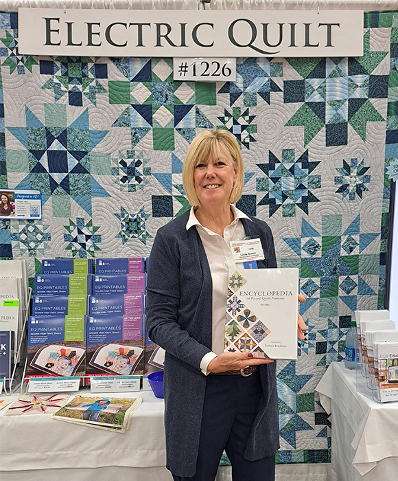 Thanks for stopping by the EQ booth!  We hope you had a wonderful time at AQS QuiltWeek Grand Rapids. We were so excited to be part of this show and are so happy we got to meet you! You are receiving this email because you provided your email address for one of our giveaways. Whether or not you took home a prize, we still have more to offer!