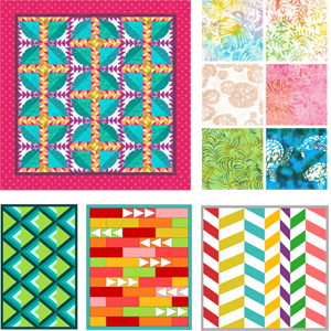 EQ Freebies  Don't miss this month's free downloads, fabric giveaway, and lesson for EQ8!  Project of the Month: Lovely Lady of the Lake  Fabric of the Month: Island Vibes II by Linda J. Hahn from Banyan Batiks (and fabric giveaway!)  Design & Discover lesson: Modern Quilts