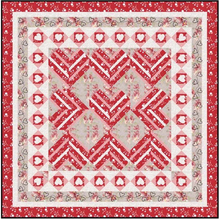 EQ8 Block Spotlight  We're loving the quilts submitted to this month's EQ8 Block Spotlight... especially this one by Isabelle Girard! Come see what the featured block is for February (if you can't already guess it) and show us what you can design with it! EQ8 Block Spotlight >