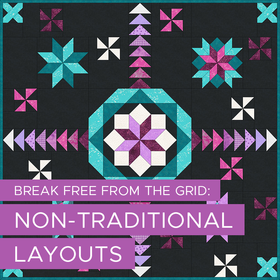 Wanting to design a quilt that's totally unique? This class is for you!  View Class Details >
