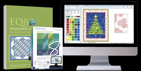 Treat yourself to the most user-friendly quilt design software on the market! And grab a lesson book so you can dive right into designing the quilt you've been imagining! 