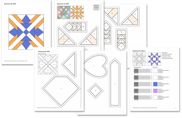 You're going to LOVE BlockBase+ software!  Choose a block, print, then sew! In just a couple clicks, you can print rotary-cutting charts, templates, or foundation patterns for the 4,264 blocks in Barbara Brackman's Encyclopedia of Pieced Quilt Patterns book! Oh, and they can be in ANY SIZE you want! 