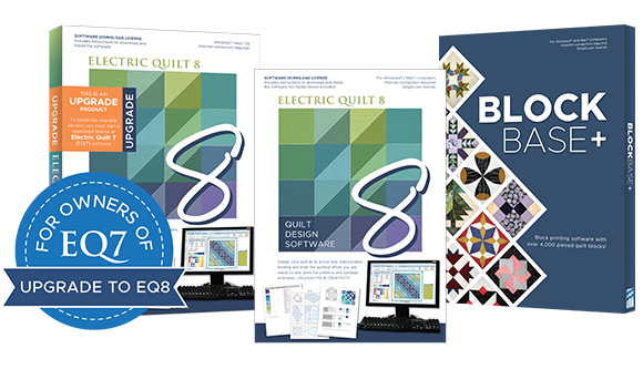 Product Spotlight: BlockBase+  From the pages of Barbara Brackman's beloved Encyclopedia comes a software that is perfect for beginners and robust enough for professionals. Browse over 4,000 blocks and print what you need to sew them in ANY size! Shop Software >