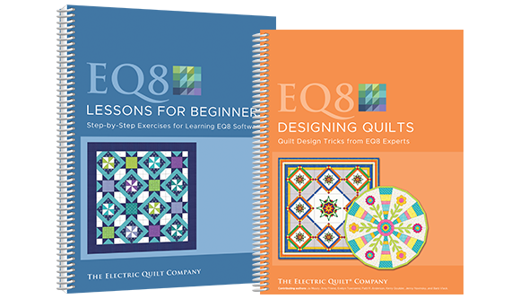 Product Spotlight: EQ8 Designing Quilts  If you're comfortable with the basics of EQ8 but are eager to dive deeper, this book is for you. Each chapter covers a different quilt style and you may recognize the authors! Shop EQ8 Lesson Books >