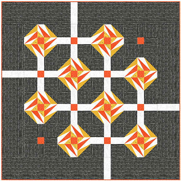 EQ8 Block Spotlight  How cool is that quilt?! Do you recognize that block? It's a kaleidoscope block in EQ8 called Comet. See more quilts users have submitted with Comet and design one yourself! View EQ8 Block Spotlight >