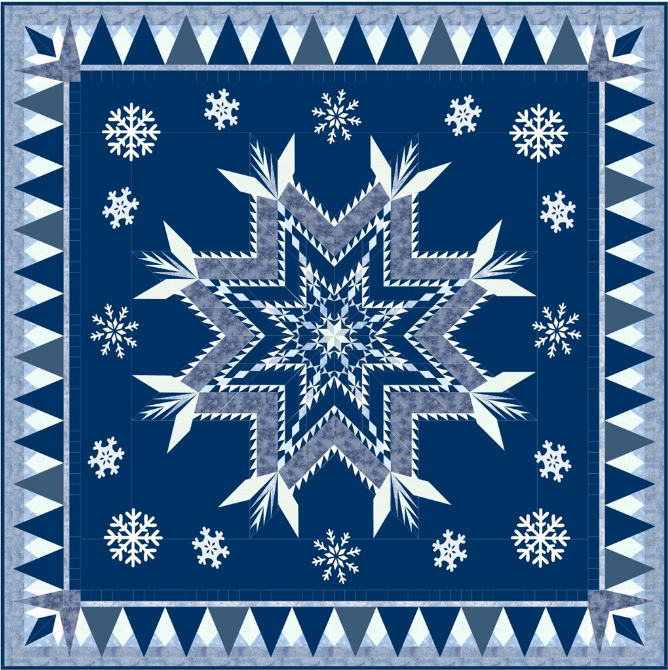 EQ8 Block Spotlight  Need a little creativity boost? Open EQ8 and see what you can design using this month's featured block. This beautiful blue and white design is by EQ user, Jo Moury. She says, “don't be afraid to play“ and we love that advice!   Show us what you come up with!  View EQ8 Block Spotlight >