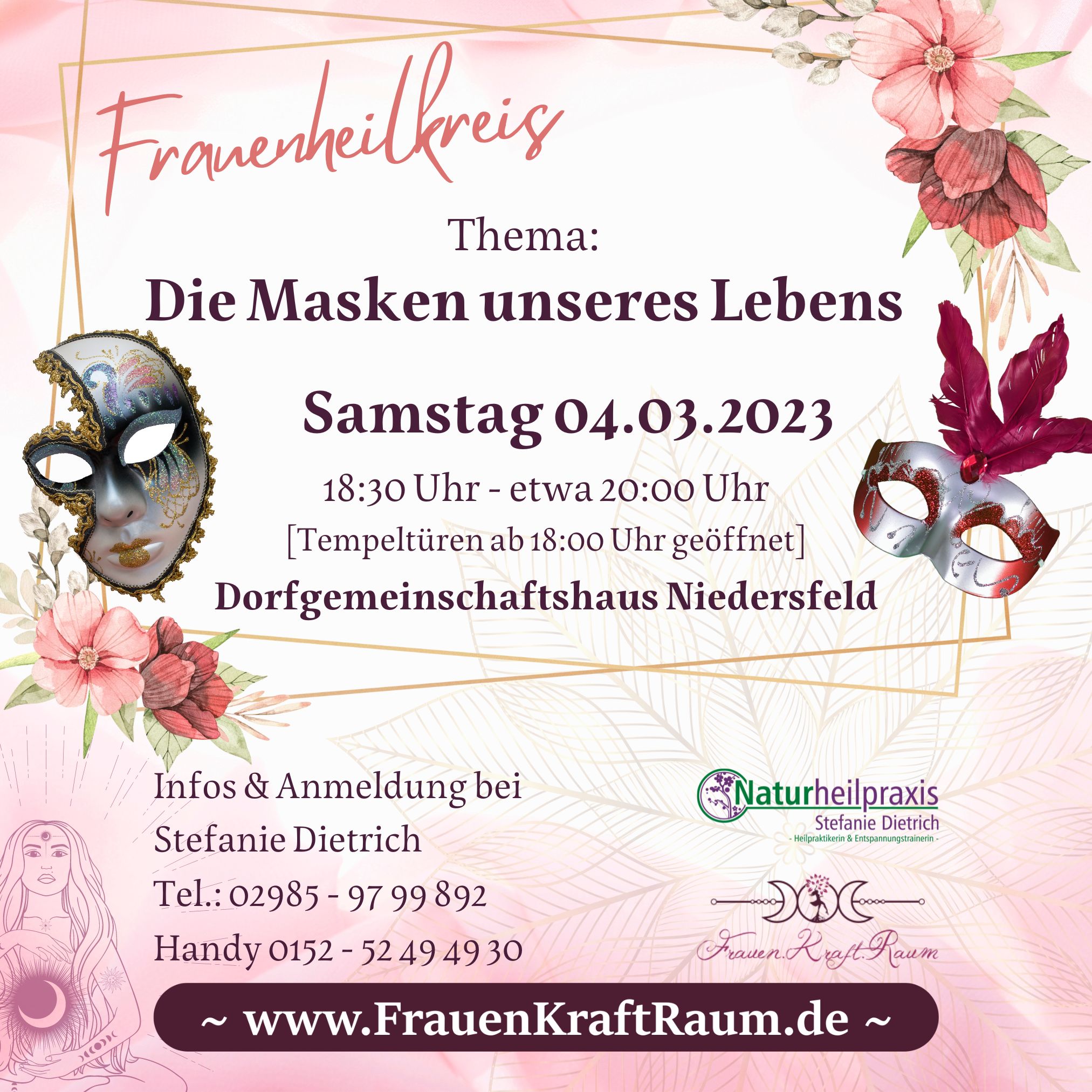 Frauenheilkreis “Die Masken unseres Lebens“