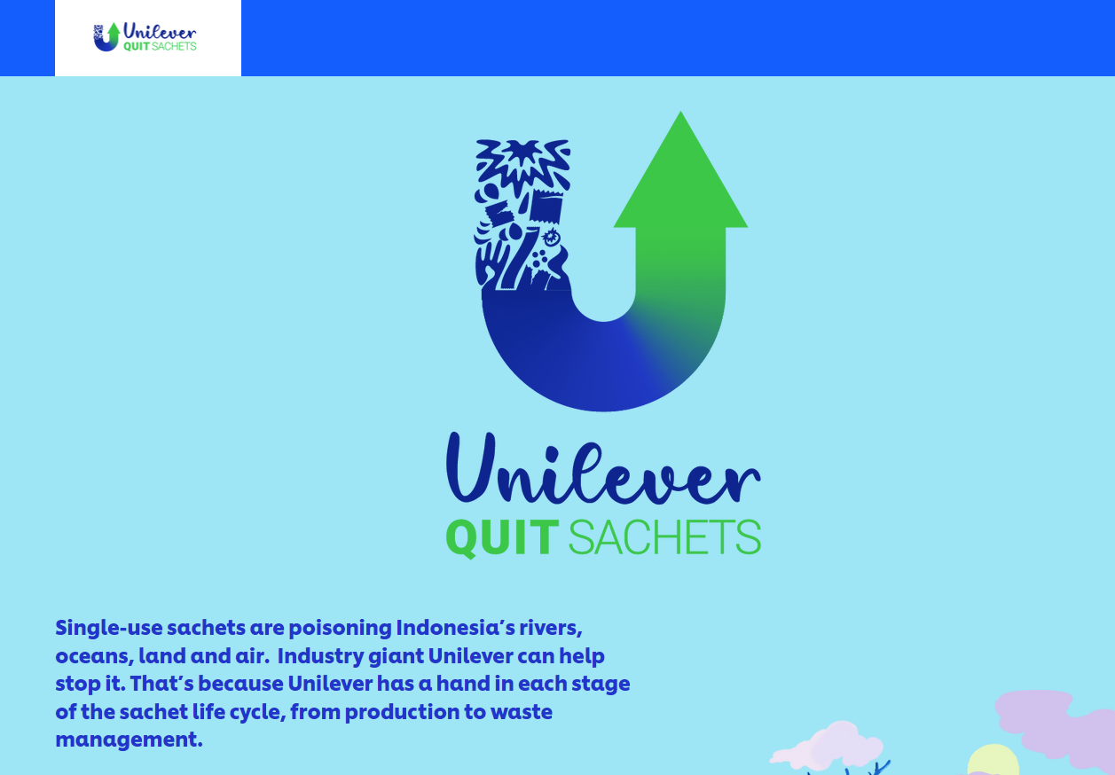 Can Unilever #QuitSachets?