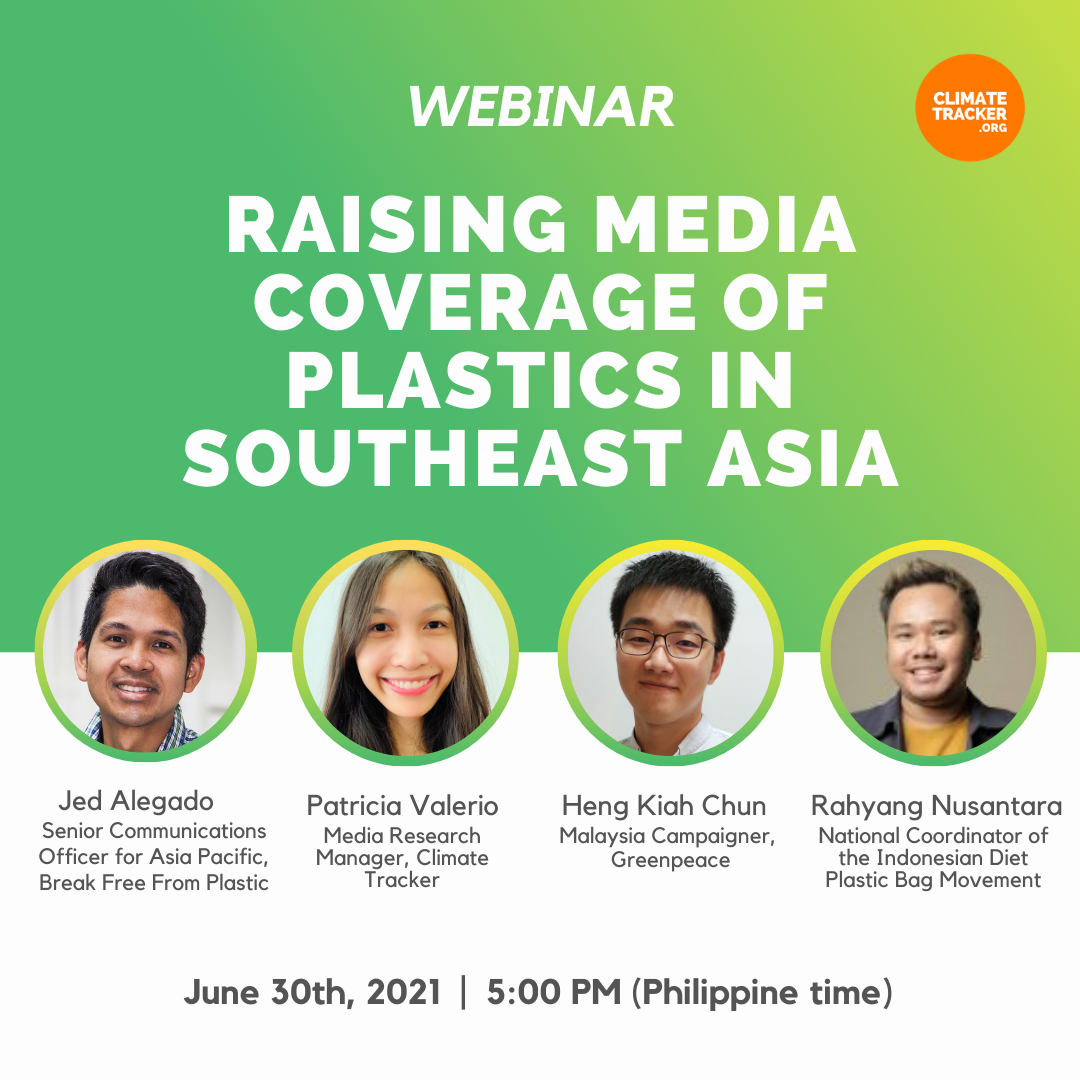 Raising Media Coverage of Plastics in Southeast Asia
