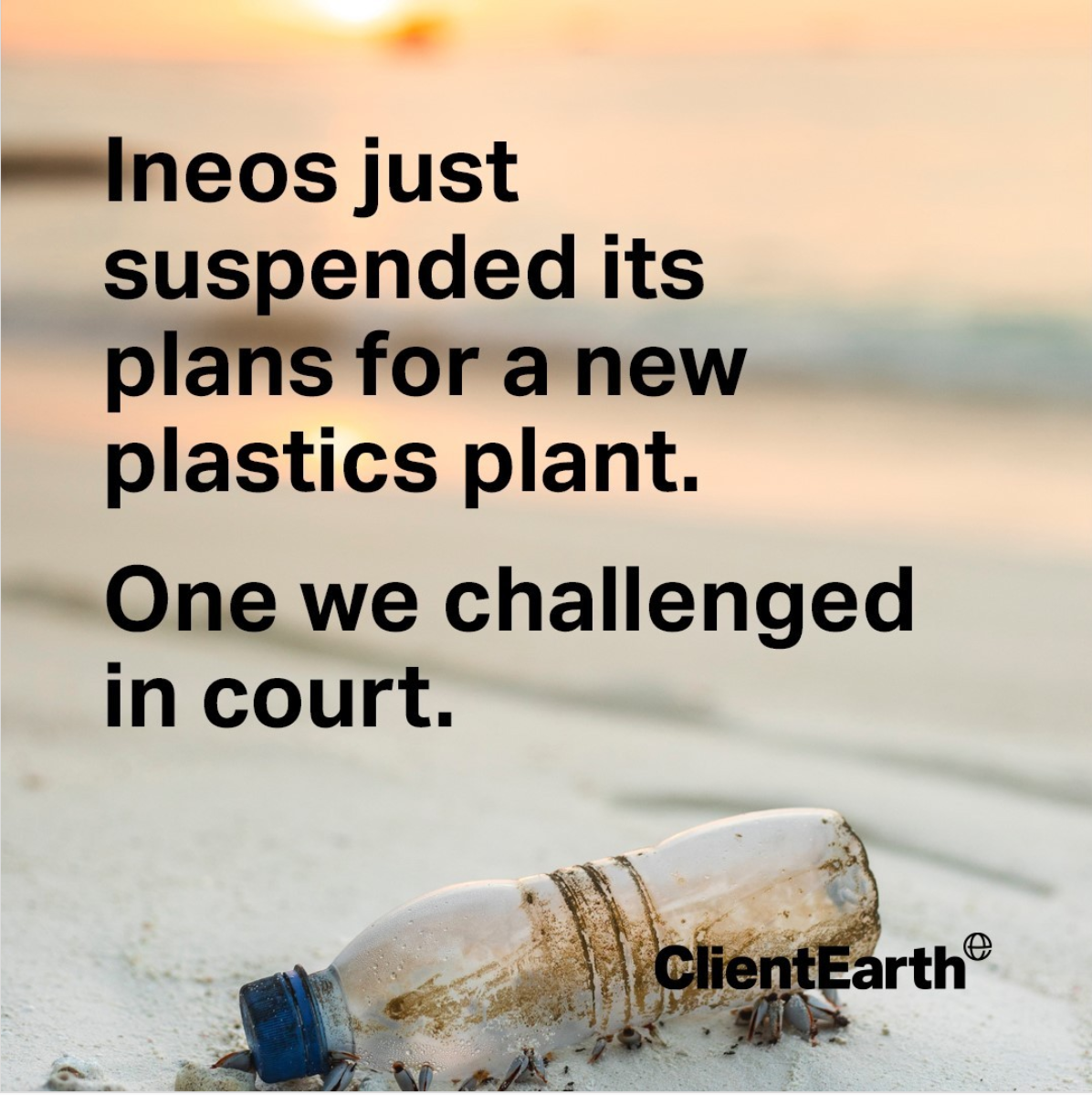 Ineos just suspended its plans for a new plastics plant!