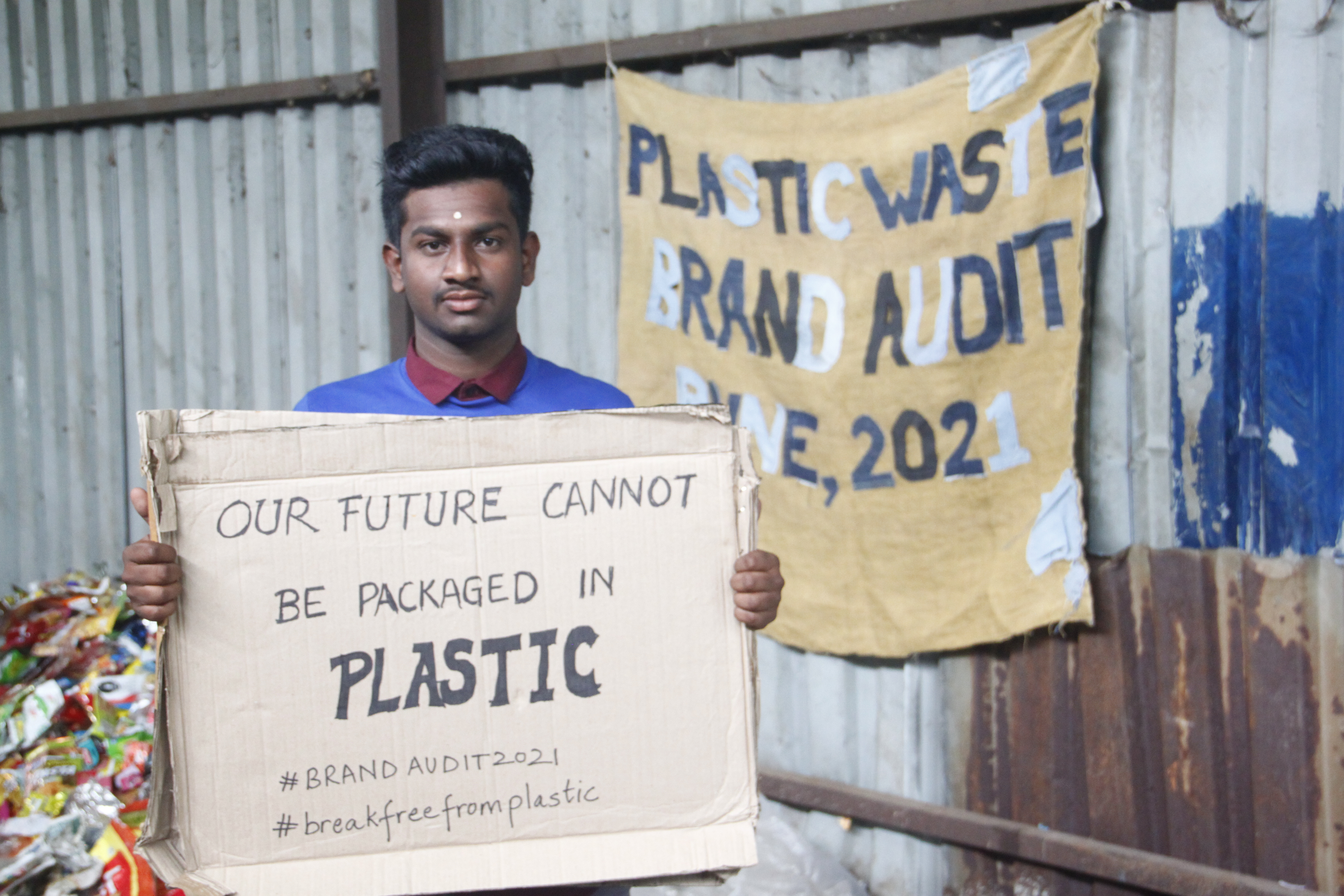 End Plastic Pollution Uganda, Nirere Sadrach, 2021.