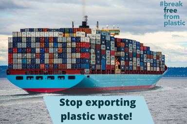 Stop exporting plastic waste