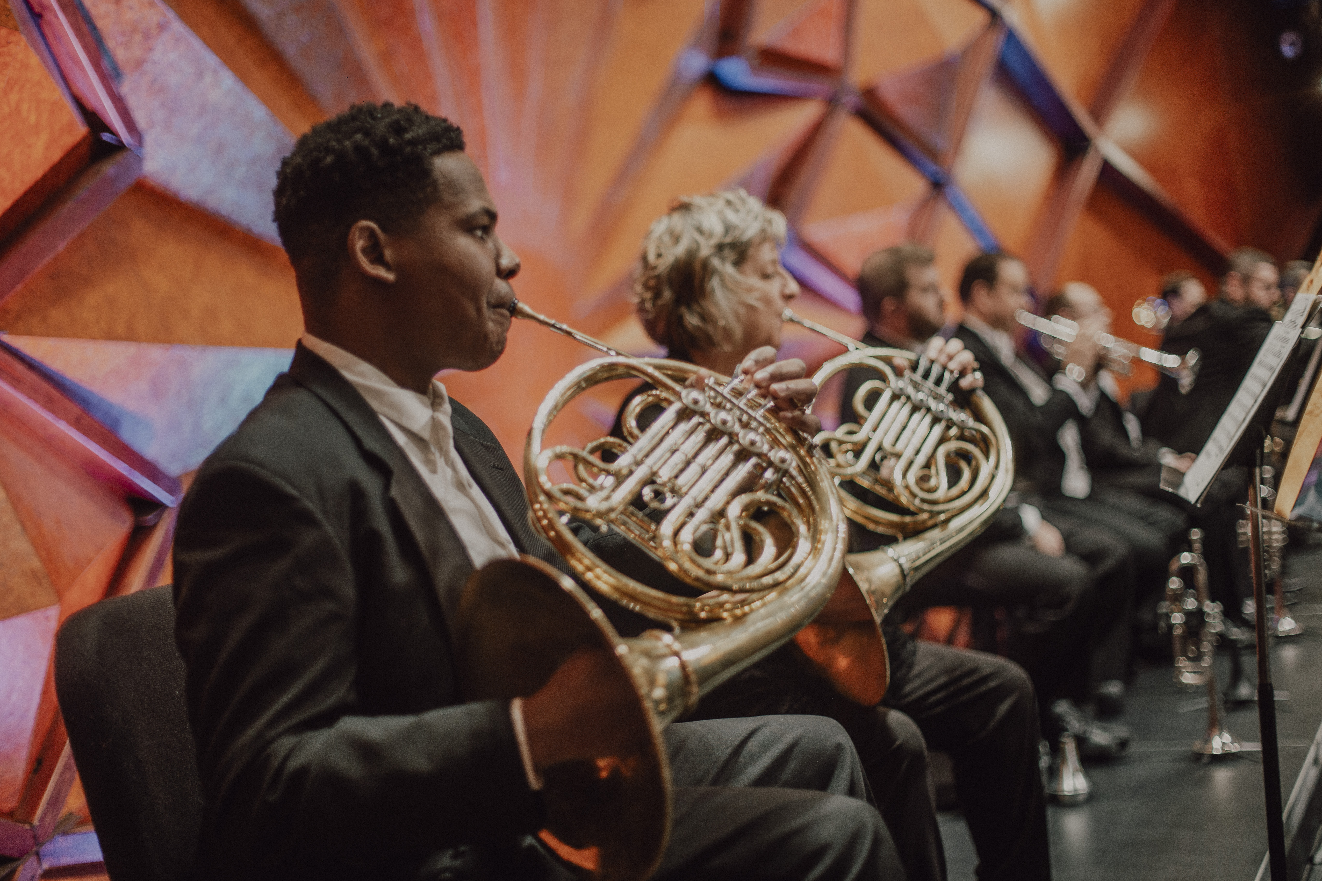 Symphony performance.